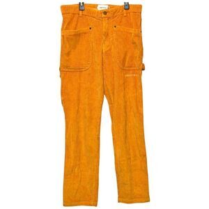 Honor The Gift Men's Mens C-Fall Golden Yellow Corduroy Carpenter Pants Size 32